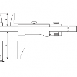 ERT 1000x200mm Mekanik Çift Çene Uzun Kumpas